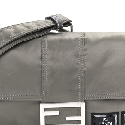 Fendi X PORTER Nylon Regular Belt Baguette Bag Khaki 6 of 7