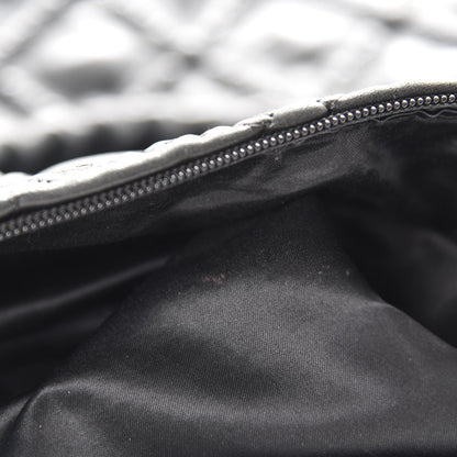 Chanel Quilted Lambskin Hidden Chain Hobo Black 8 of 14