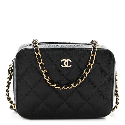 Chanel Caviar Quilted Camera Bag Black 1 of 11