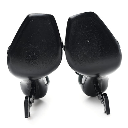 Saint Laurent Patent Calfskin Opyum 110 Sandals 36.5 Black 6 of 9