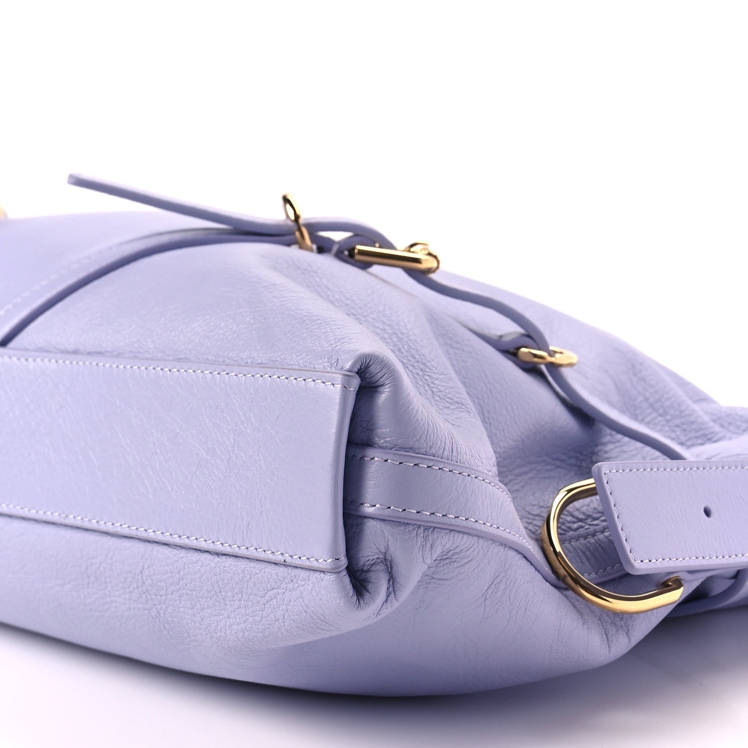 Givenchy Shiny Calfskin Medium Voyou Bag Lavender 9 of 9