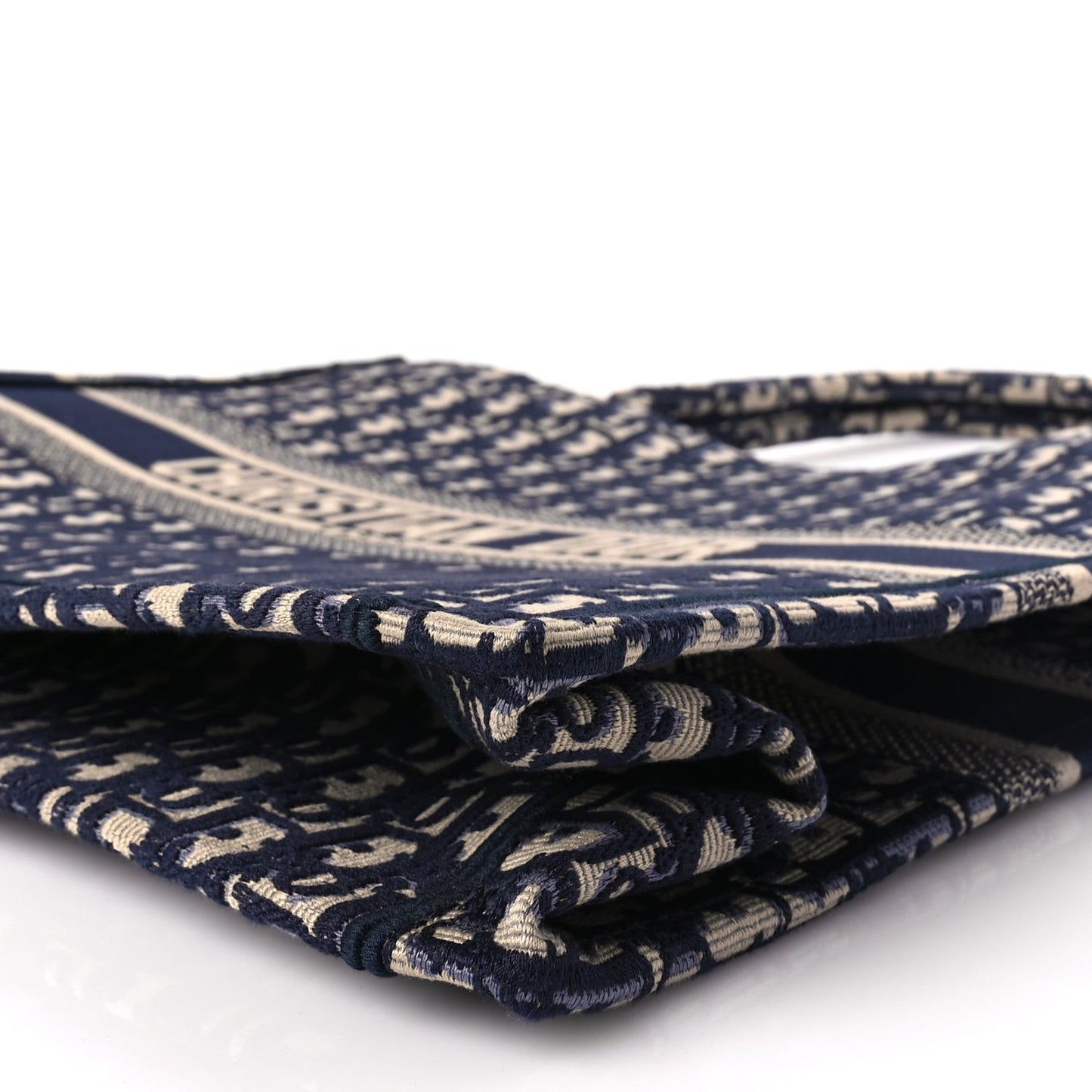 Oblique Large Book Tote  Blue Multicolor