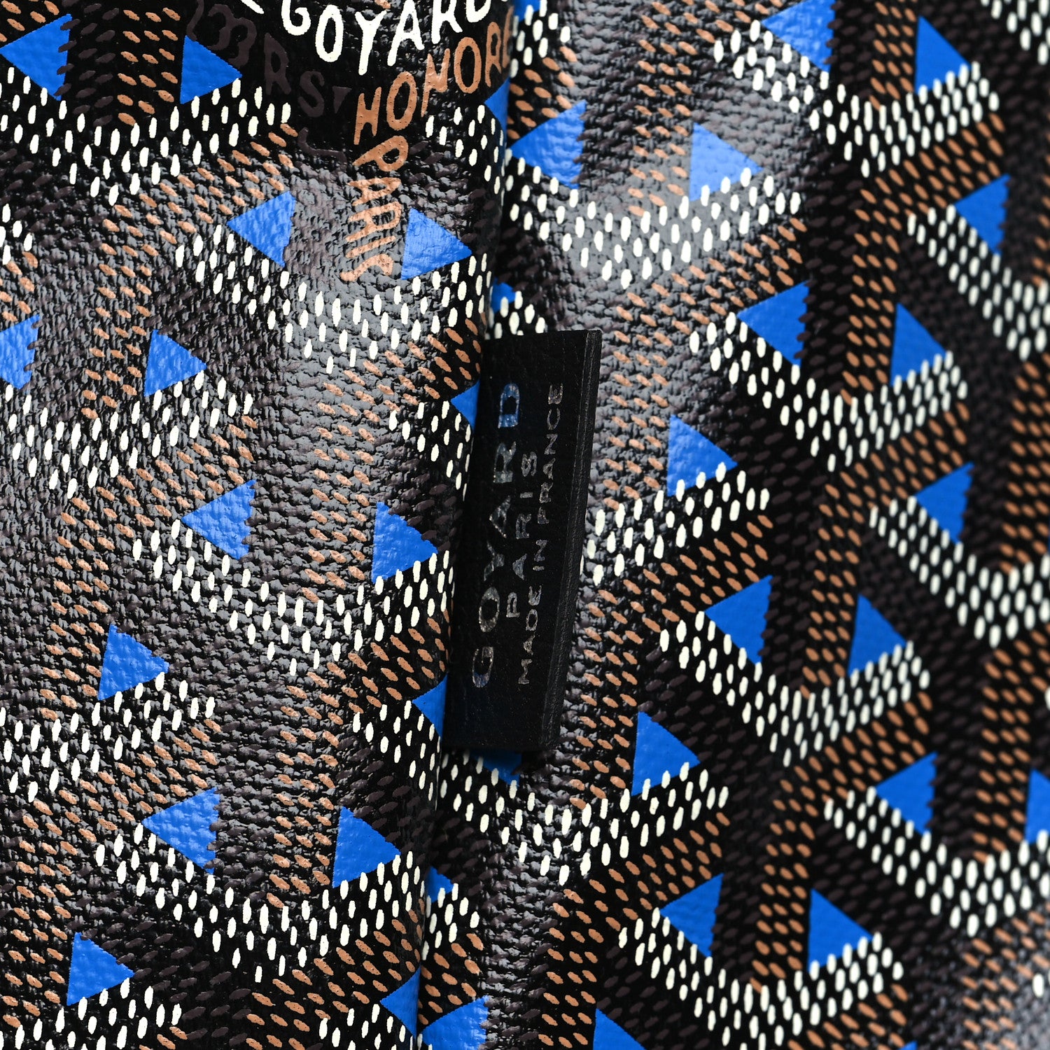 Goyard Goyardine Reversible Roseline Black Sky Blue 6 of 16