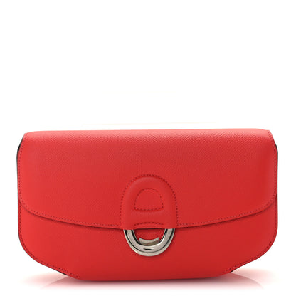 Hermes Epsom Cherche Midi Clutch Rouge Tomate 1 of 10