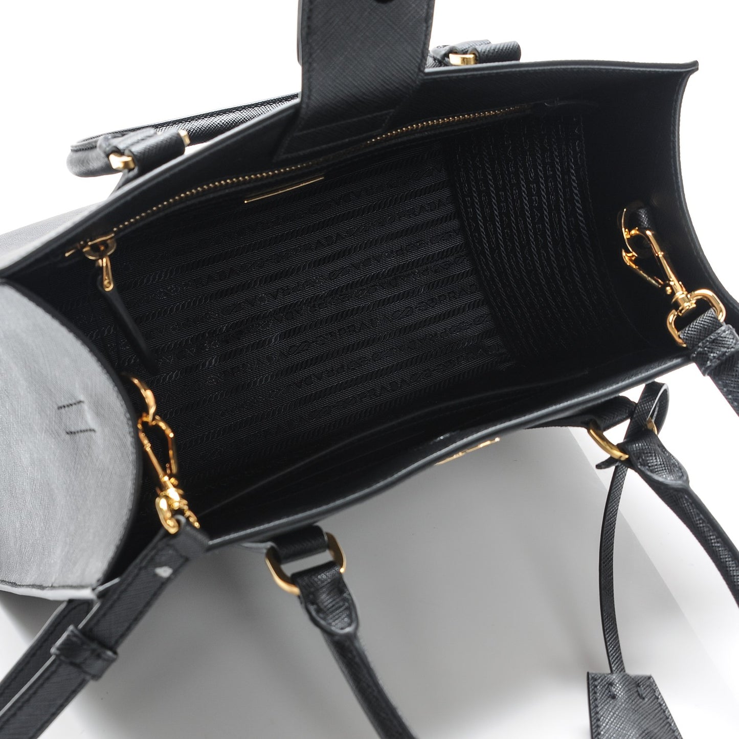 Saffiano Tote Black