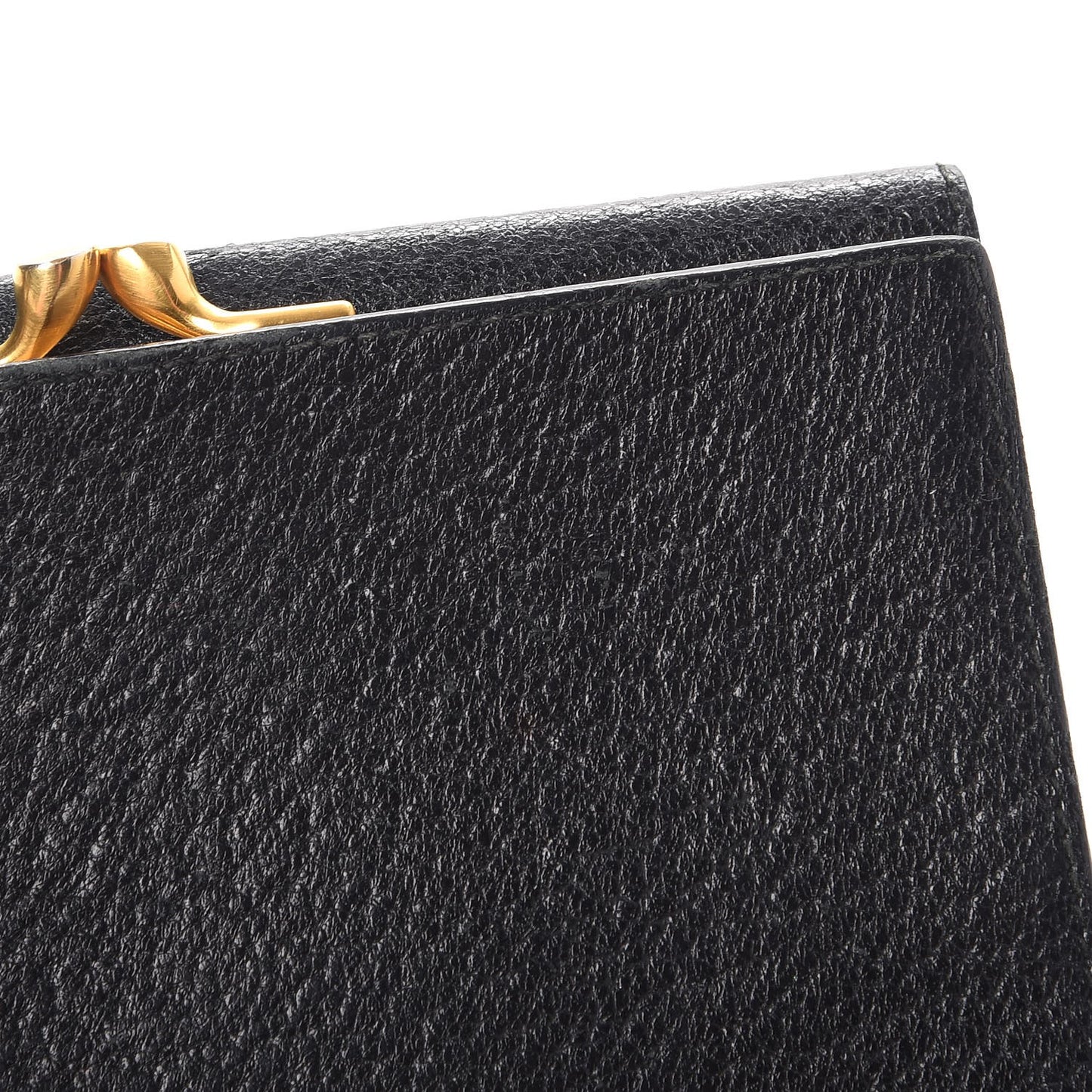 Calfskin Horsebit Wallet Black