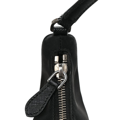 Prada Tessuto Nylon Saffiano Mini Re-Edition 2005 Bag Black 11 of 11