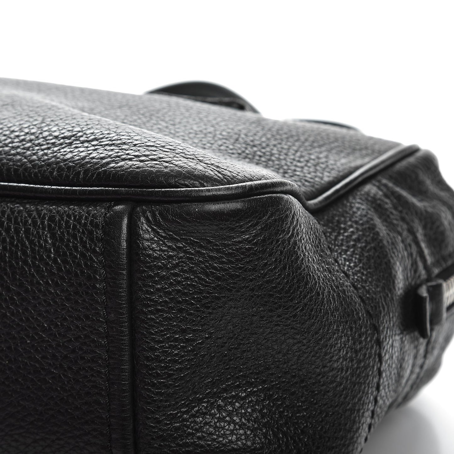 Vitello Daino Tote Nero Black