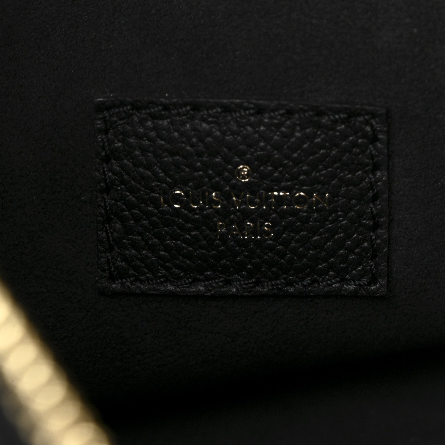 Louis Vuitton Empreinte Monogram Giant Loop Hobo Black 7 of 11