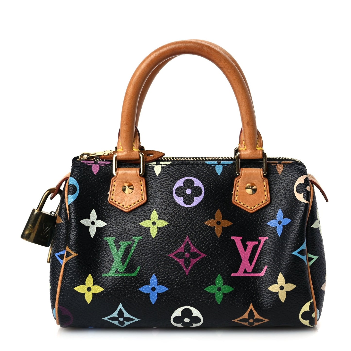 Monogram Multicolor Mini Sac HL Speedy Black