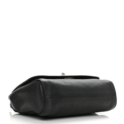 Mulberry Glossy Goatskin Small Lily Flap Black 4 of 11