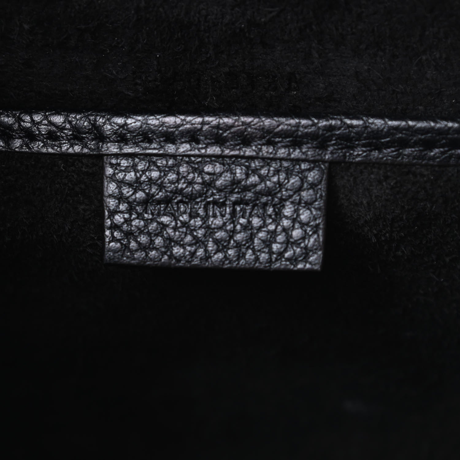 Celine Drummed Calfskin Nano Luggage Black 7 of 12
