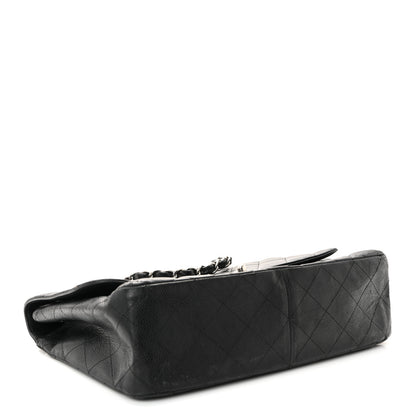 Chanel Caviar Quilted Jumbo Single Flap Black 4 of 10