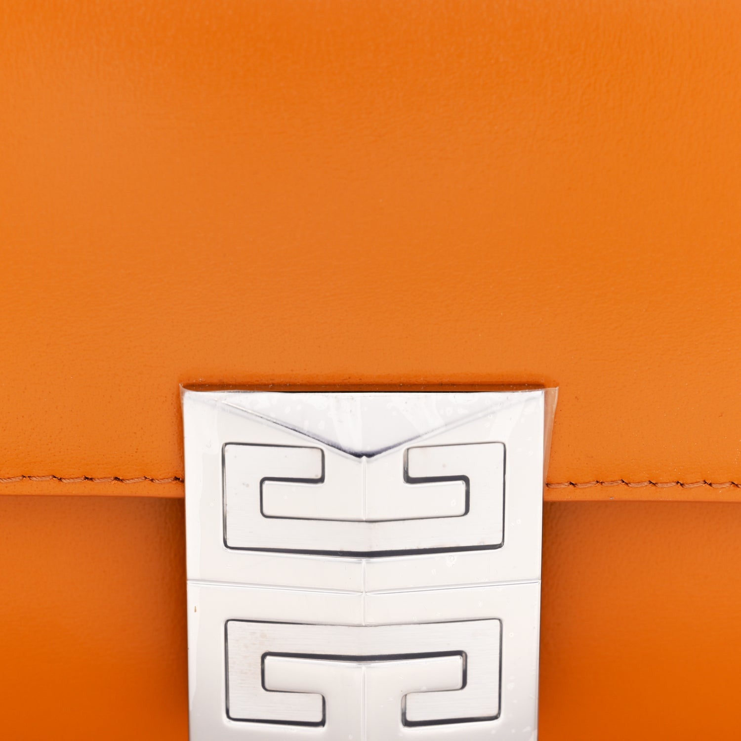 Givenchy Box Calfskin Small 4G Shoulder Bag Orange 6 of 8