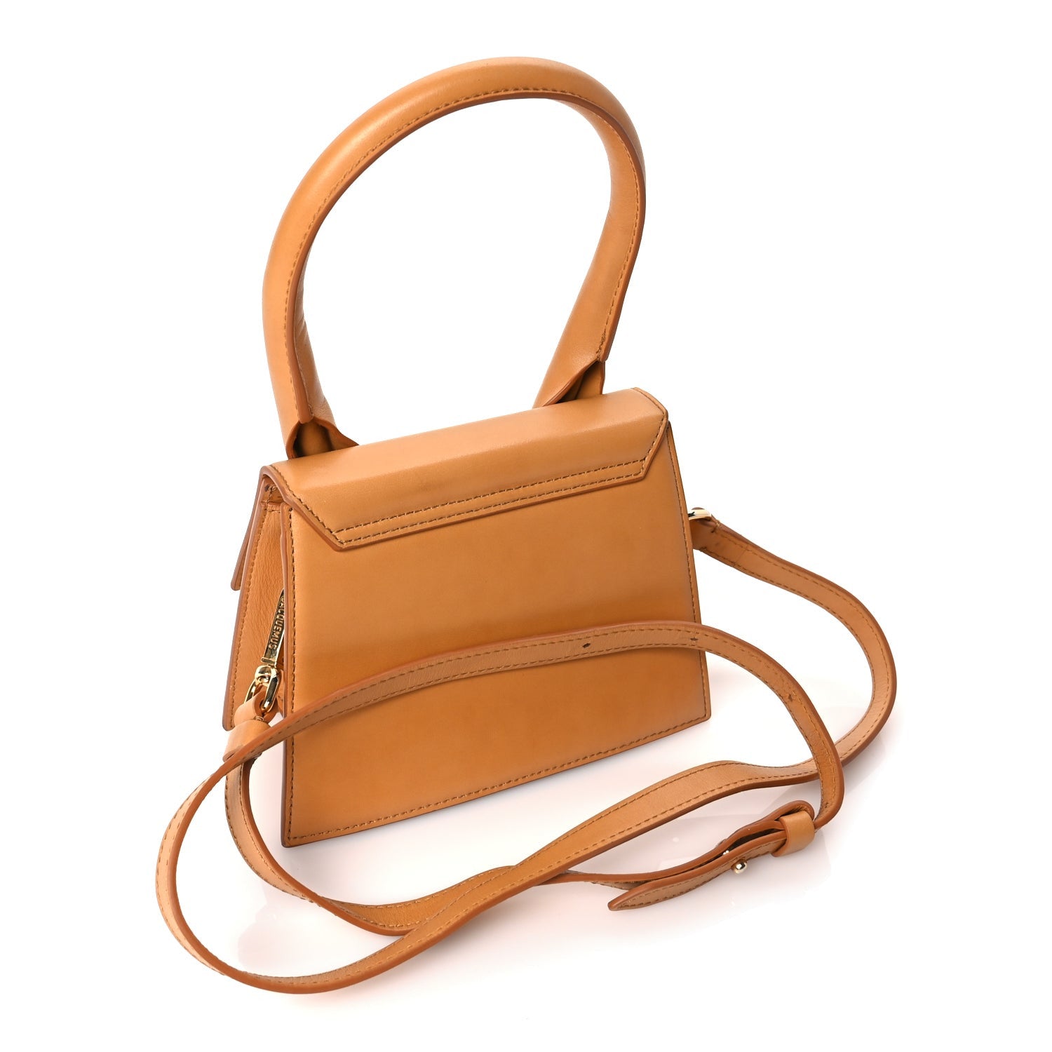 Jacquemus Smooth Calfskin Le Chiquito Moyen Beige 2 of 8