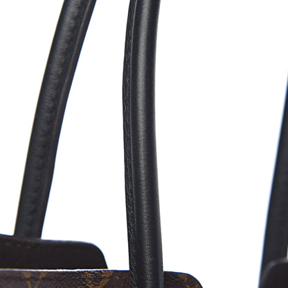 Louis Vuitton Calfskin Monogram Kimono Tote Black 14 of 14