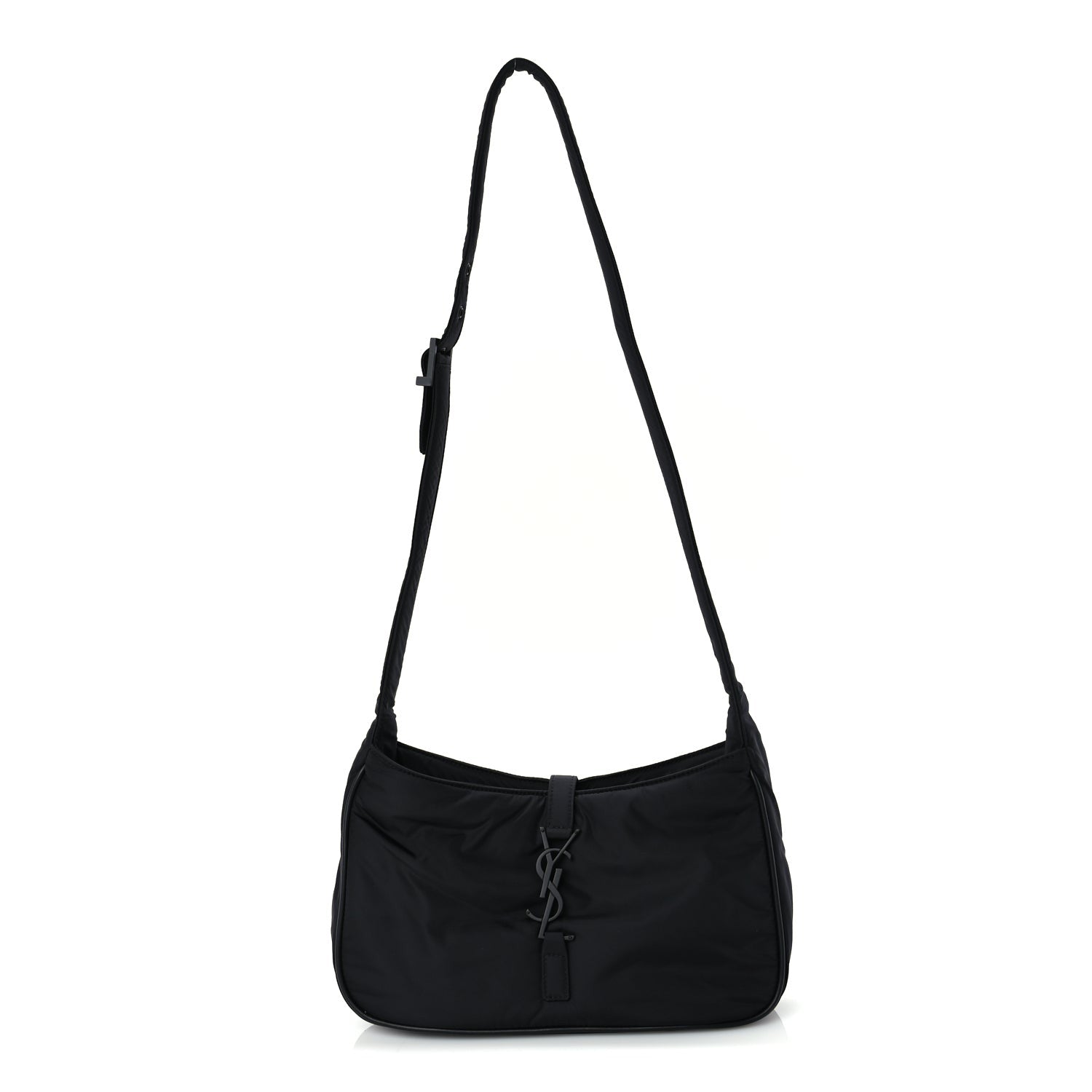 Saint Laurent Econyl Nylon Le 5 A 7 Hobo Black 1 of 8