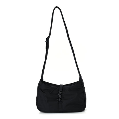 Saint Laurent Econyl Nylon Le 5 A 7 Hobo Black 1 of 8