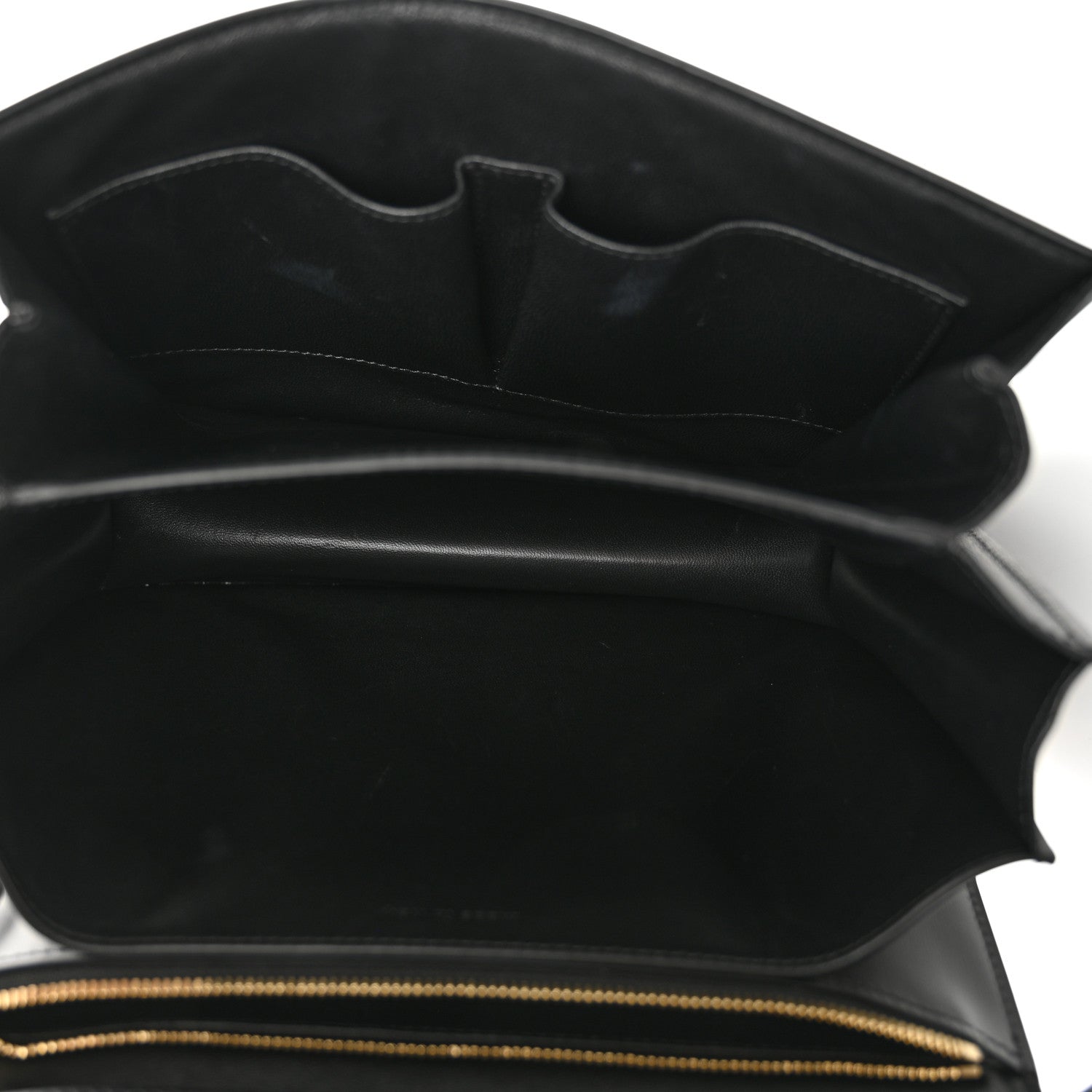 Celine Box Calfskin Medium Classic Box Flap Bag Black 5 of 15