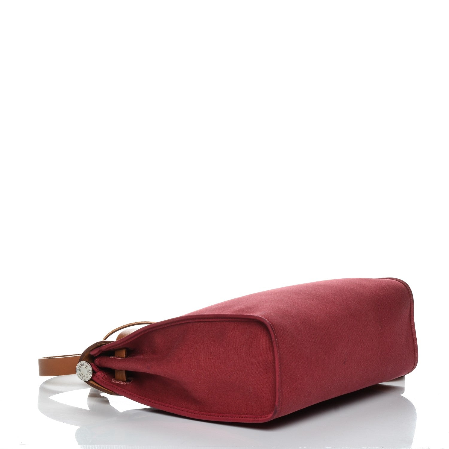 Hermes Vache Hunter Toile Herbag Zip 31 PM Rubis 5 of 13