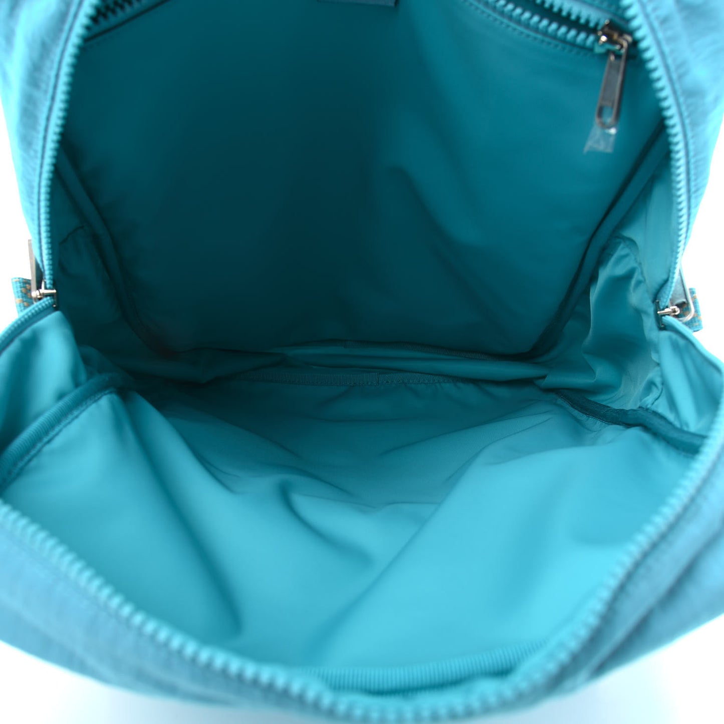 Nylon Twill 80s Logo Patch Backpack Lago