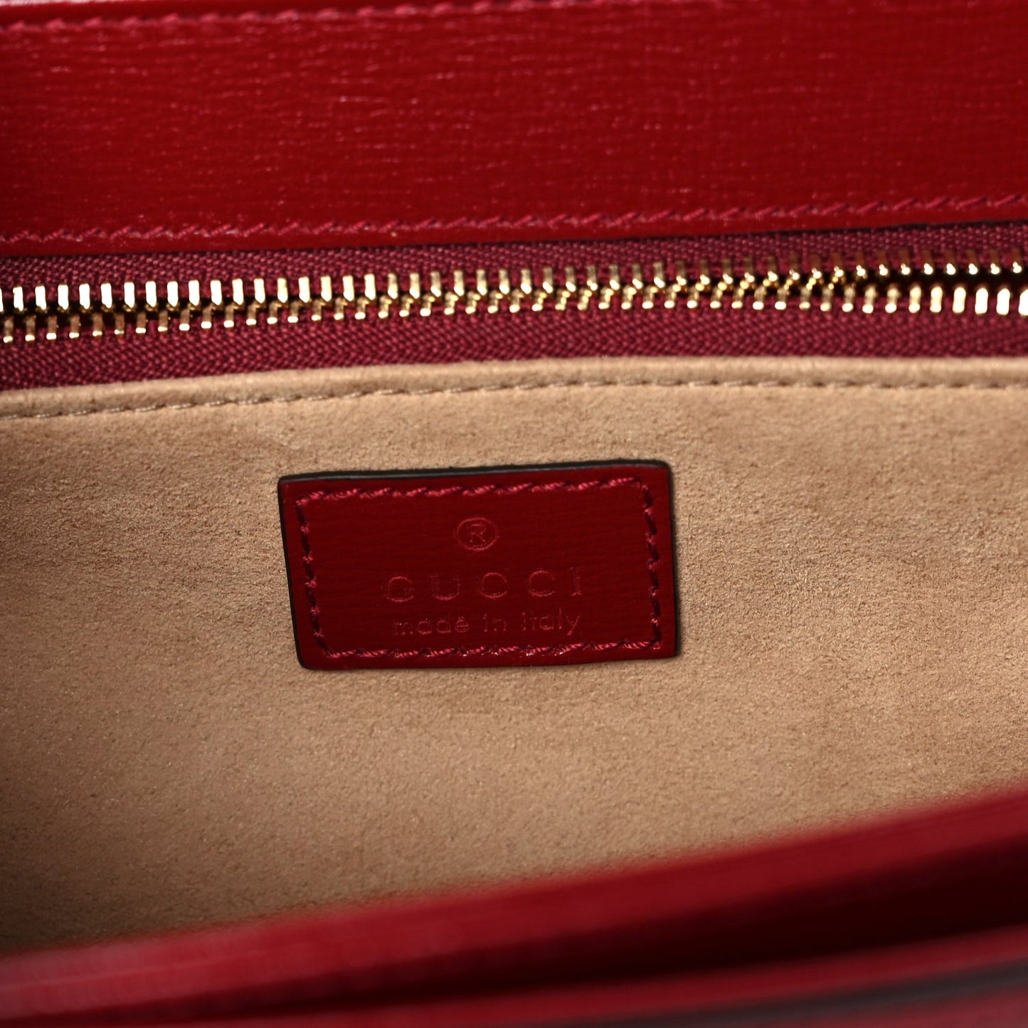 Azalea Calfskin Horsebit 1955 Shoulder Bag  New Cherry Red
