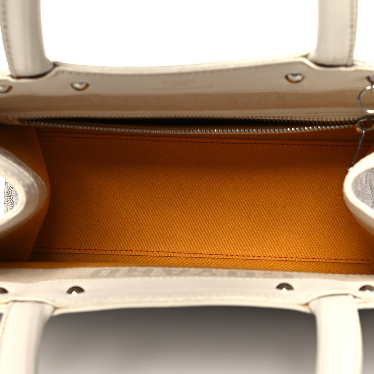 Goyard Goyardine Jersey PM Bag White 5 of 17