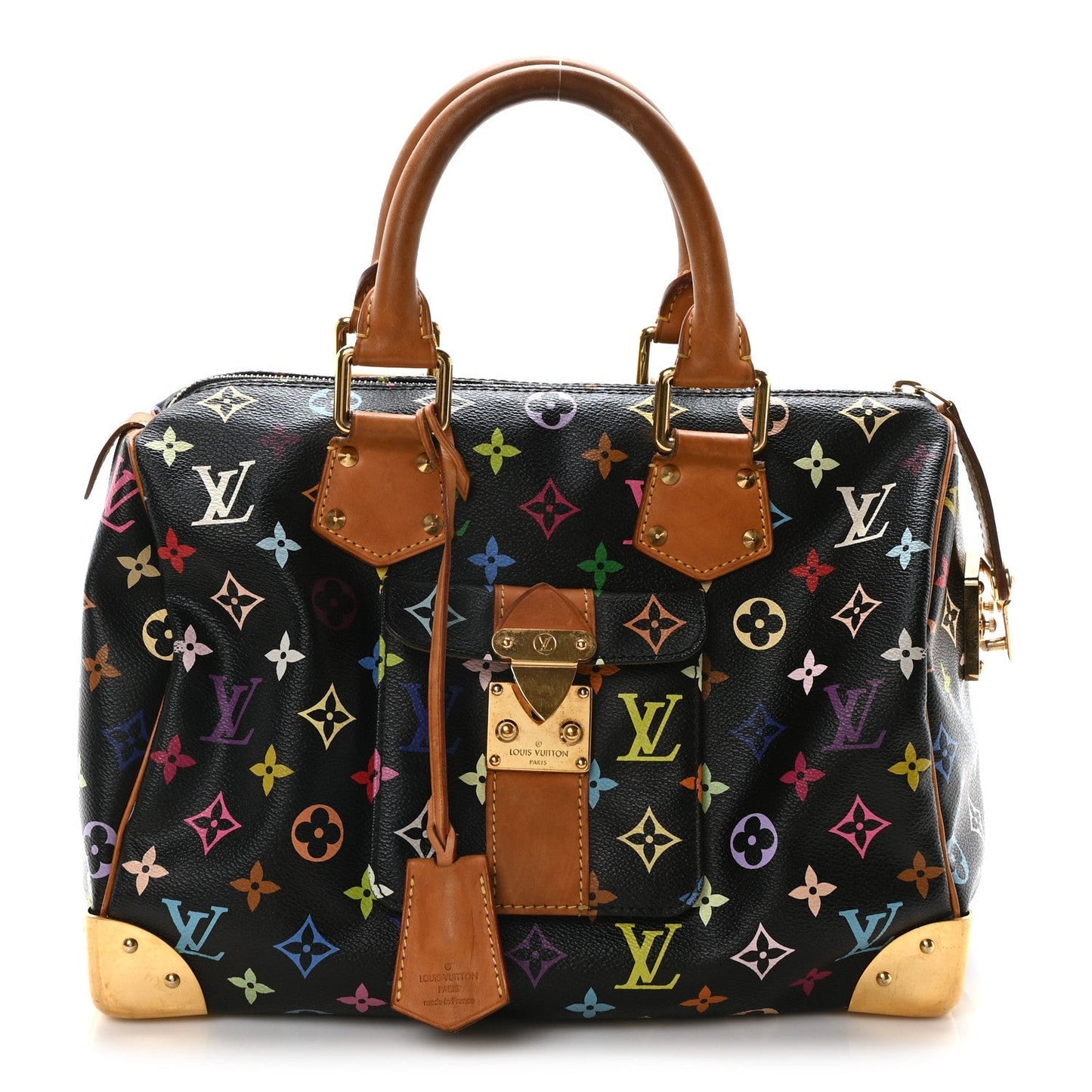 Monogram Multicolor Speedy 30 Black