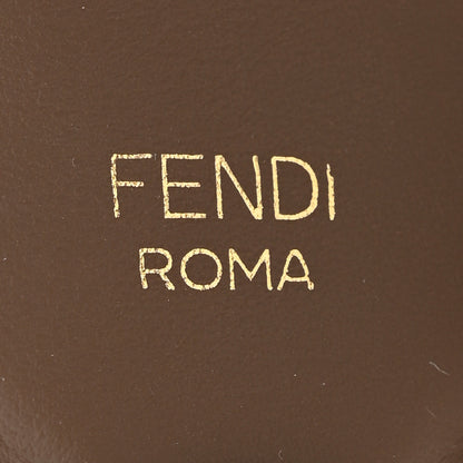 Fendi Calfskin FF 1974 Embossed Mini Strap You Maya Black 3 of 6