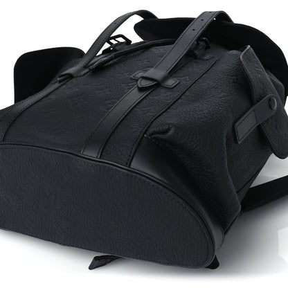 Louis Vuitton Taurillon Monogram Christopher MM Backpack  Black 8 of 8