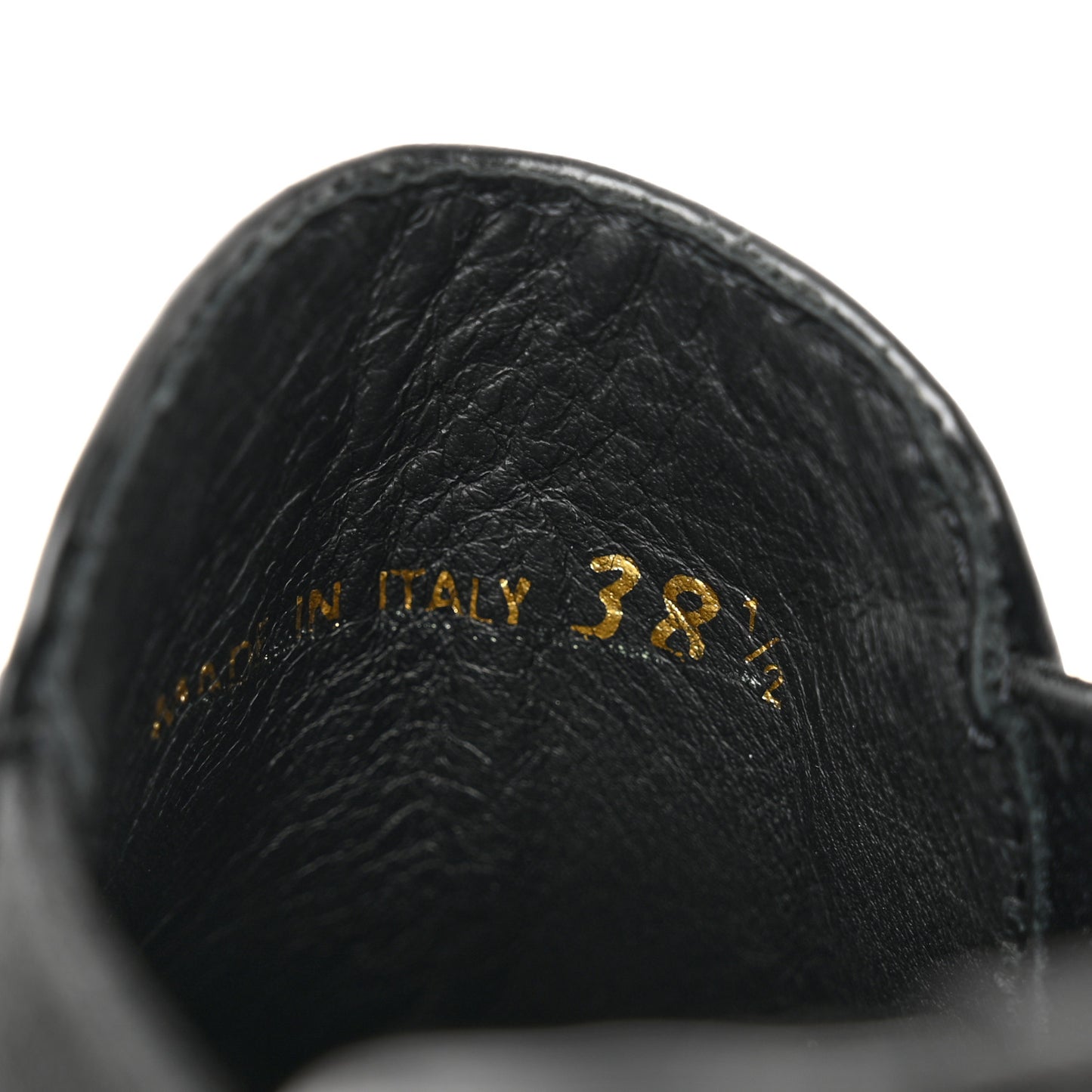 Spazzolato Chelsea 50mm Ankle Boots 38.5 Black