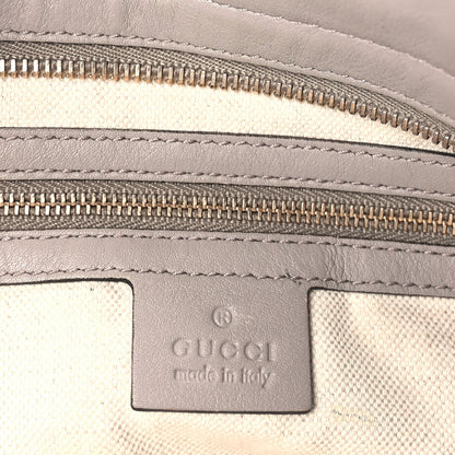 Gucci ssima Medium Bree Zippered Tote Storm Grey 5 of 8