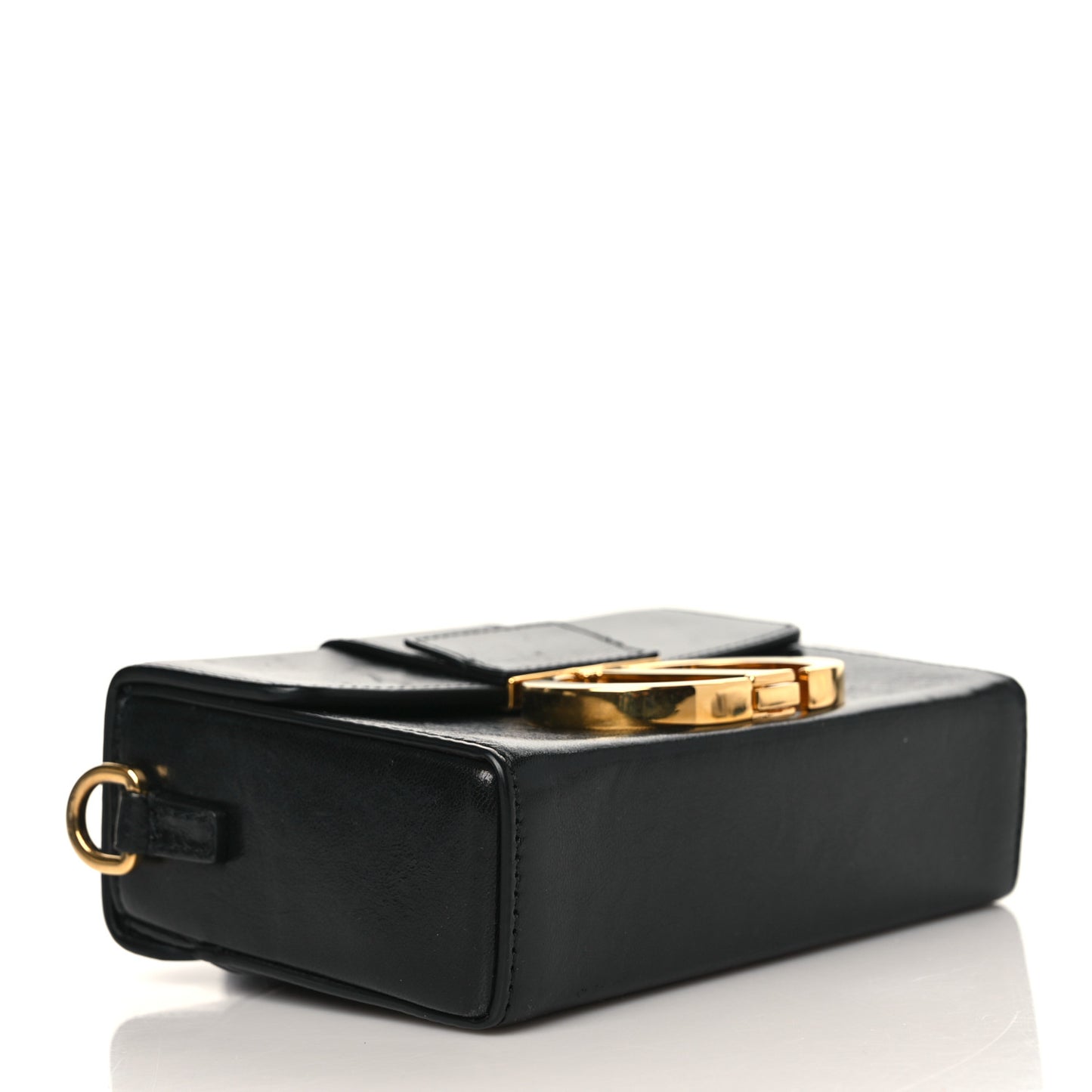 Box Calfskin 30 Montaigne Box Bag Black