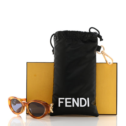Fendi Acetate Sunglasses FE40140U Light Havana 7 of 7