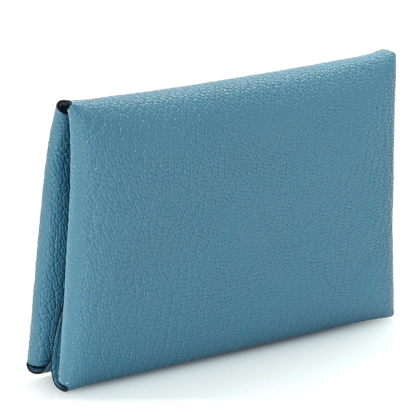 Chevre Chamkila Calvi Duo Card Case Blue Jean