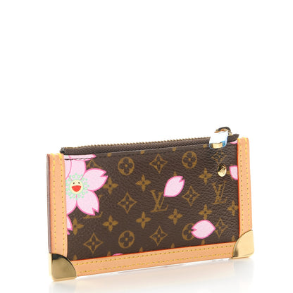 Louis Vuitton Monogram Cherry Blossom Key Pouch Brown 3 of 7