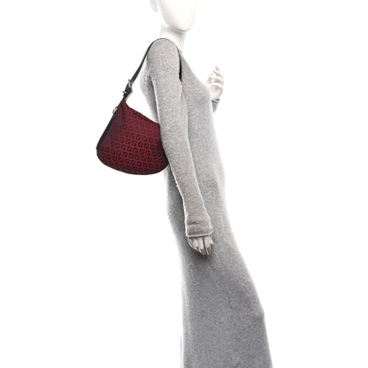 Fendi Zucchino Oyster Red Black 3 of 10