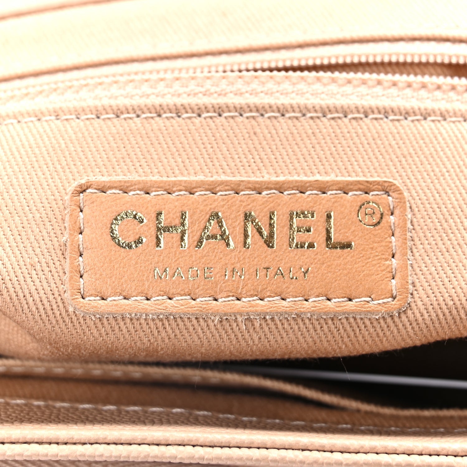 Chanel Caviar Quilted Small Business Affinity Flap Beige 6 of 11