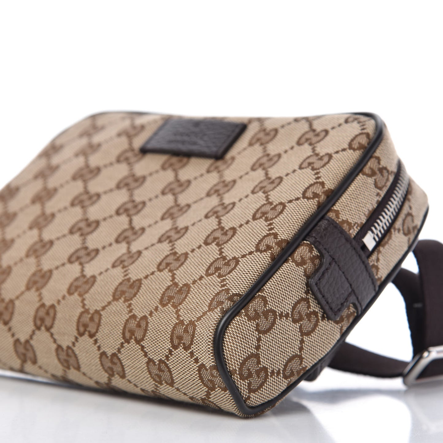 Monogram Belt Bag Dark Brown