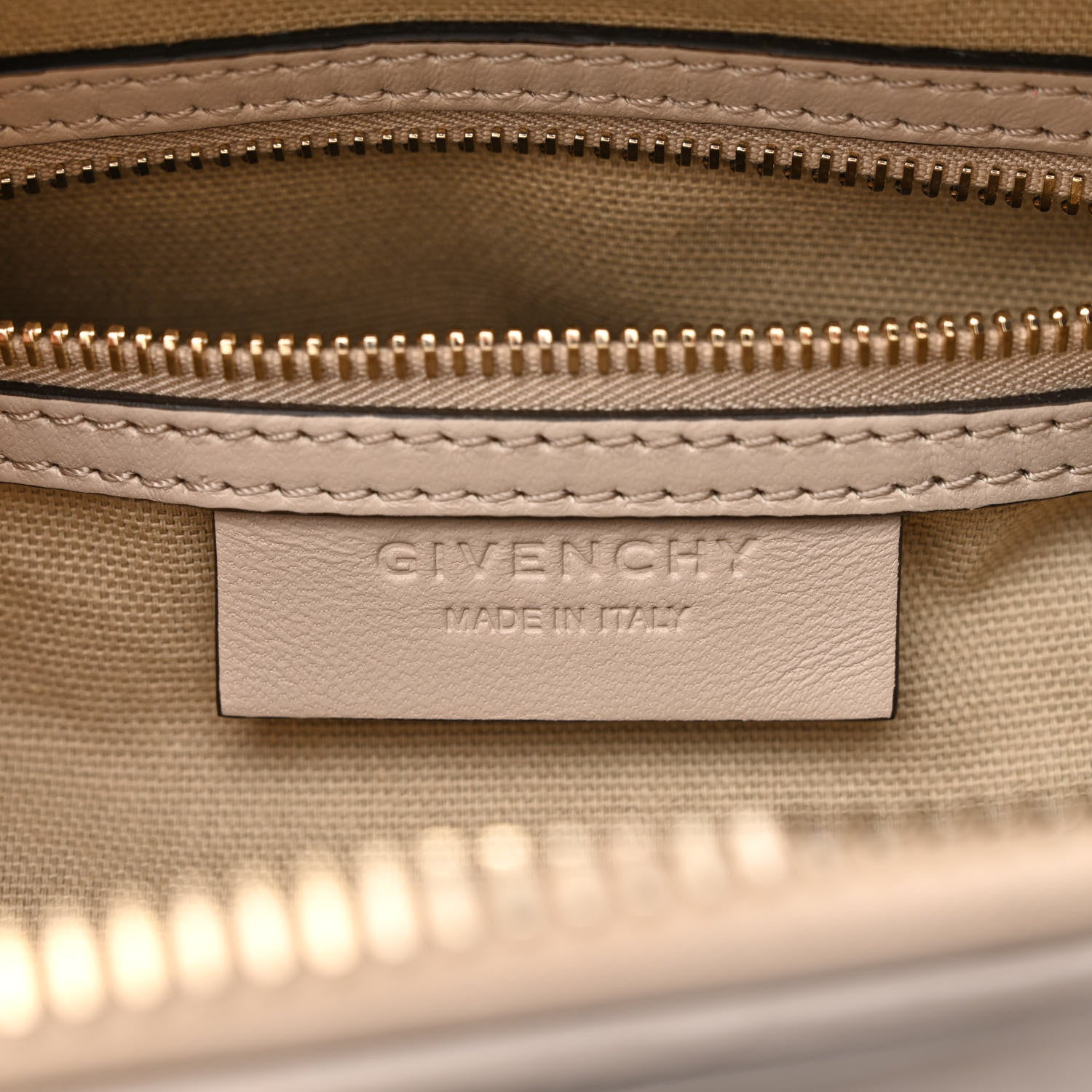 Givenchy Calfskin Crocodile Embossed Mini Antigona Dune 6 of 12