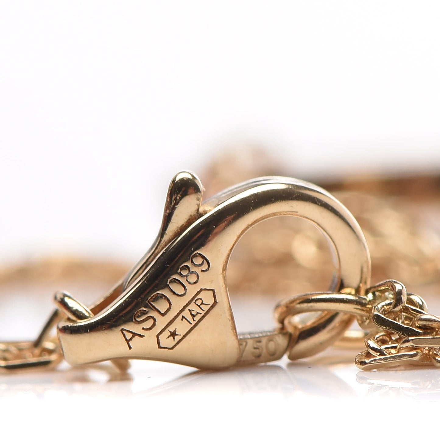 18K Yellow Gold Diamond LOVE Bracelet