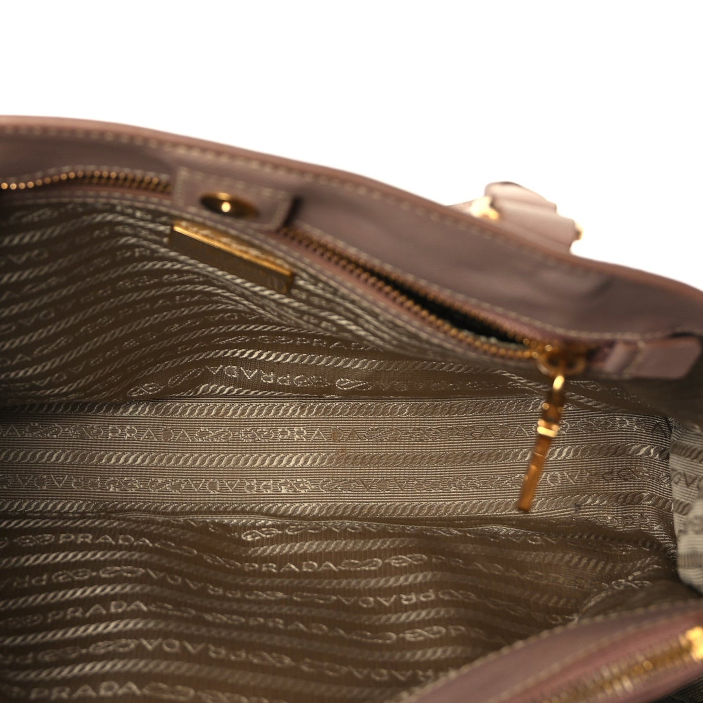 Saffiano Medium Galleria Double Zip Tote Cammeo