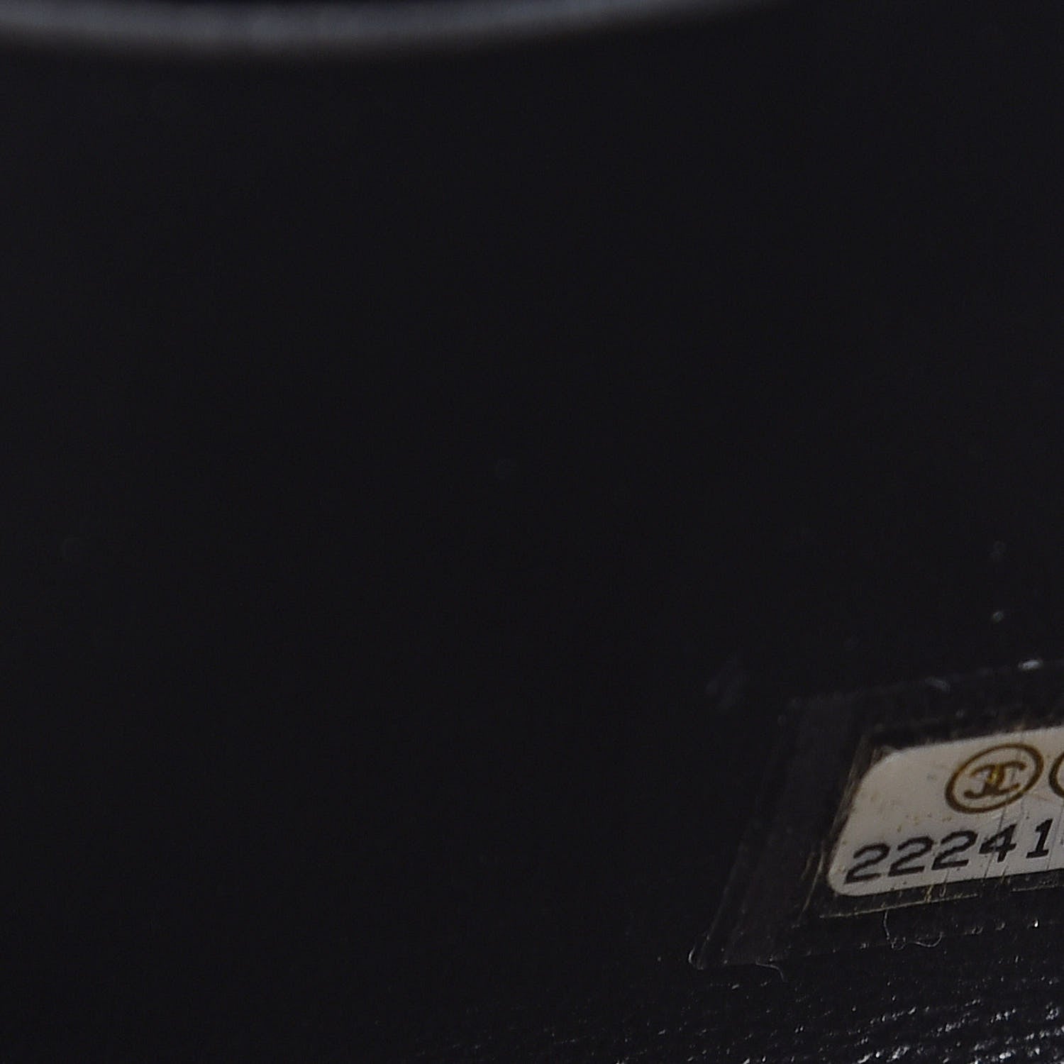 Chanel Glazed Calfskin Quilted Small Boy Zip Around Wallet Black 8 of 9