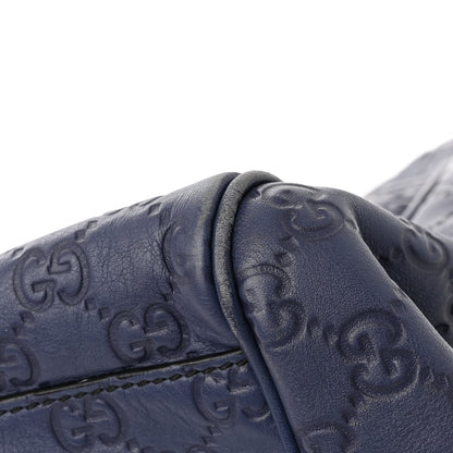 Gucci Guccissima Medium Emily Shoulder Bag Blue 13 of 14