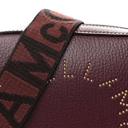 Stella McCartney Grainy Alter Mat Studded Logo Small Camera Bag Plum 8 of 12