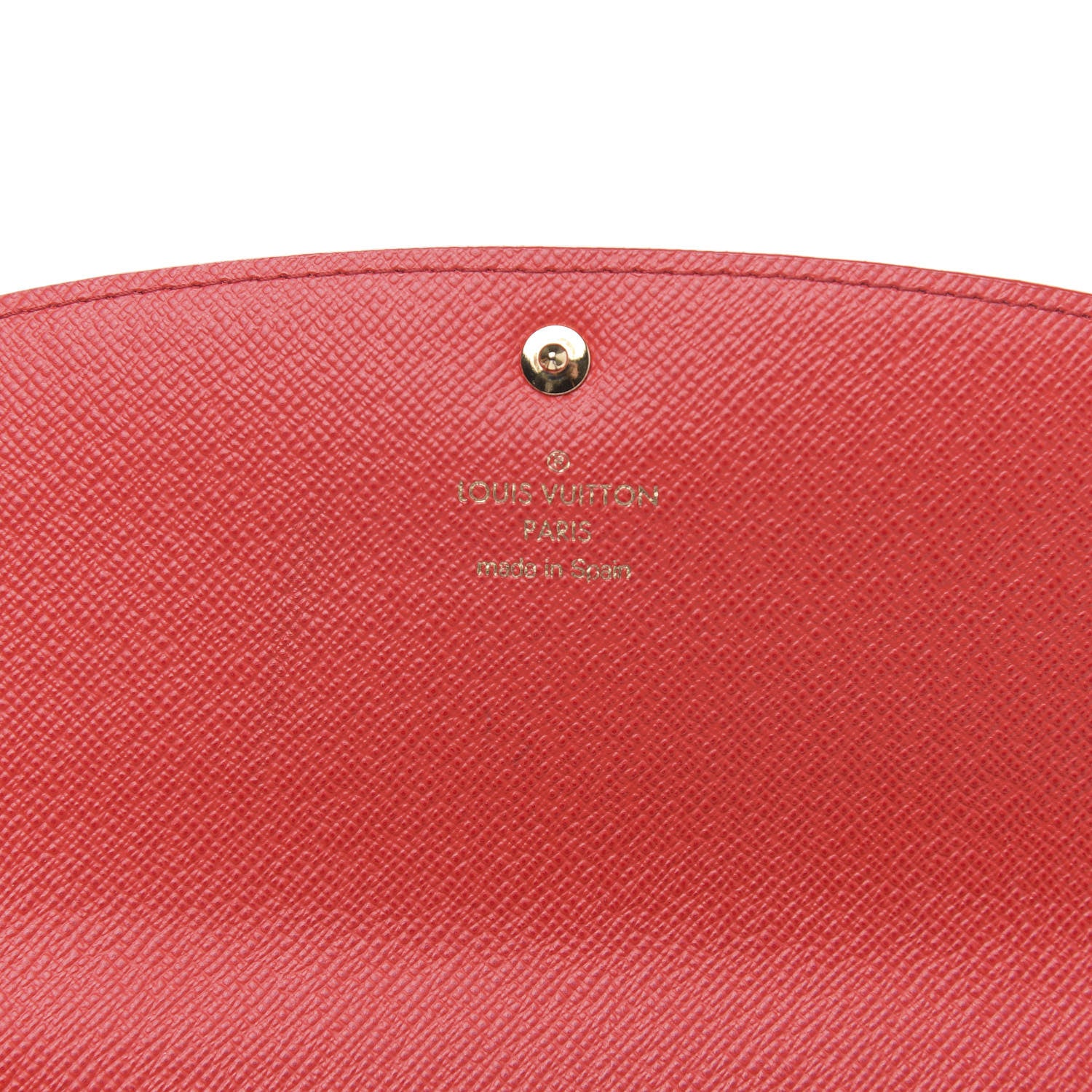 Louis Vuitton Monogram Bloom Flower Emilie Wallet Rouge 6 of 7
