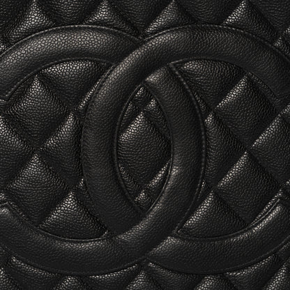 Chanel Caviar Quilted Medallion Tote Black 8 of 10