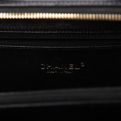 Chanel Caviar Quilted Medium CC Filigree Vanity Case Black 8 of 10