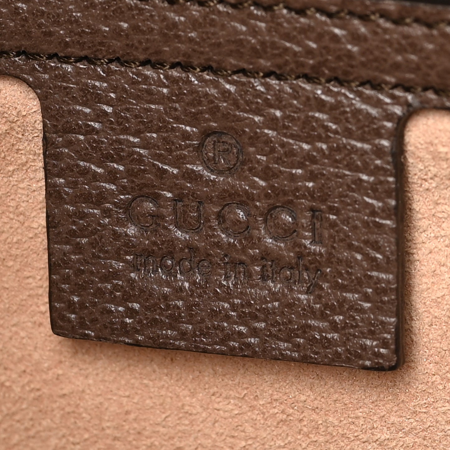 GG Supreme Monogram Medium Ophidia Shopping Tote Brown