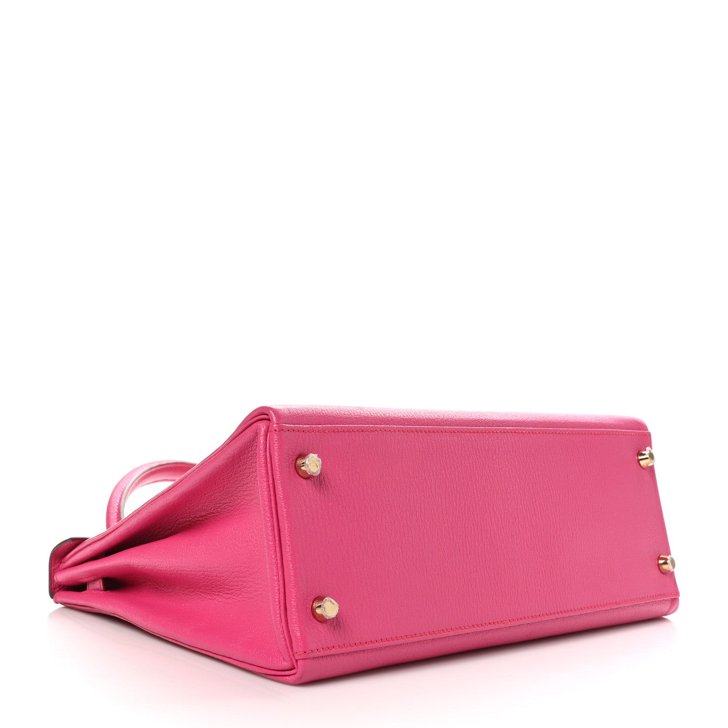 Hermes Chevre Mysore Kelly Retourne 32 Rose Shocking 4 of 11